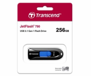 Transcend 256GB JetFlash 790K, USB 3.0 (3.1 Gen 1) flash ...