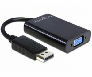 Delock AV adaptér DisplayPort - D-Sub (VGA) + Jack 3,5 mm...