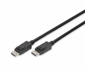 DIGITUS DisplayPort kabel 3m DP St/St m/se západkou UHD 8K