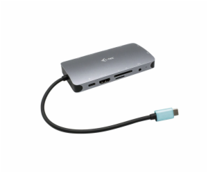 i-Tec USB-C Metal Nano Dock HDMI/VGA with LAN + Power Del...