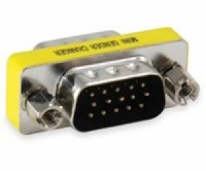 Adaptér AV Equip D-Sub (VGA) – D-Sub (VGA) žlutý (124320)