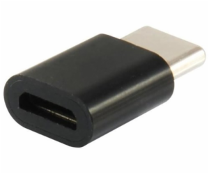 Equip USB-C - microUSB USB adaptér černý (133472)