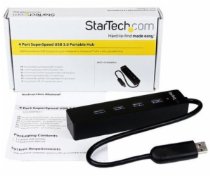 StarTech USB HUB 4x USB-A 3.0 (ST4300PBU3)