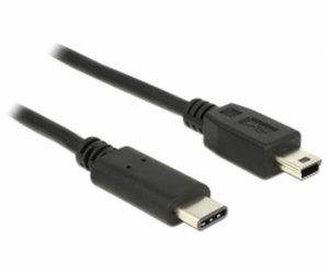 Delock Kabel USB Type-C™ 2.0 samec > USB 2.0 typ Mini-B s...