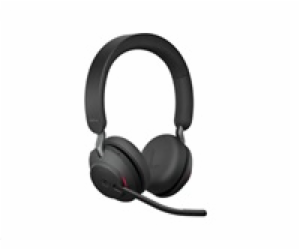 Jabra Evolve2 65/Stereo/USB/BT/Bezdrát/MS/Stand/Černá