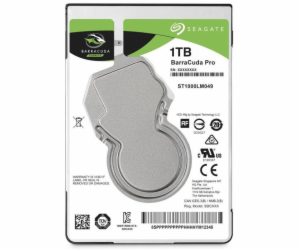 Seagate BarraCuda 1TB, 2,5", SATAIII, 7200rpm, ST1000LM049