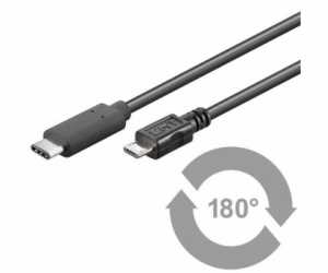 PremiumCord Kabel USB 3.1 konektor C/male - USB 2.0 konek...