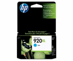 HP 920XL Cyan Ink Cart, 6 ml, CD972AE (700 pages)