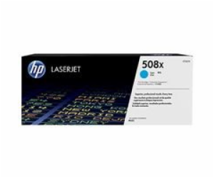 HP 508X High Yield Cyan LJ Toner Cartridge, CF361X (9,500...