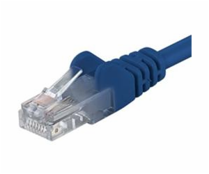 PremiumCord Patch kabel UTP RJ45-RJ45 CAT6 5m modrá