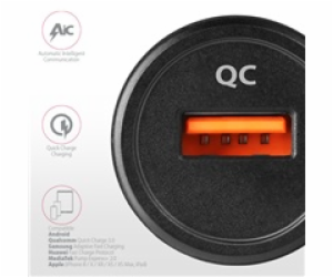 AXAGON PWC-QC5, QUICK a SMART nabíječka do auta, 2x port ...