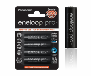 Panasonic Eneloop Pro AA NiMH 1,2V 2500mAh BL4