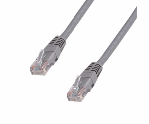 DATACOM Patch kabel UTP CAT6 0,25m šedý