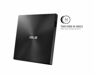 ASUS  External Slim SDRW-08U7M-U/BLACK/G/AS,  Retail, černá