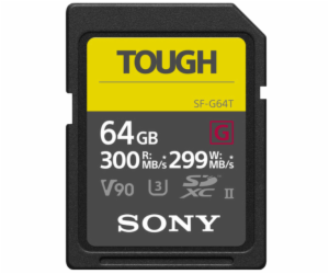 Sony SDXC G Tough series    64GB UHS-II Class 10 U3 V90