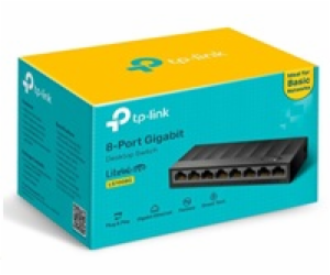 TP-Link LiteWave switch LS1008G (8xGbE, fanless)