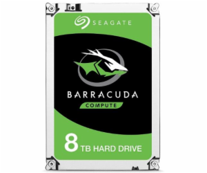 Seagate BarraCuda 8TB, 3,5", SATAIII, 5400rpm, ST8000DM00...