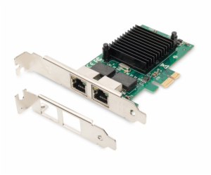 Digitus Karta Gigabit Ethernet PCI Express, dvouportová 3...