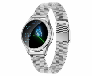 ORO-MED ORO SMART CRYSTAL SILVER Smartwatch stříbrné