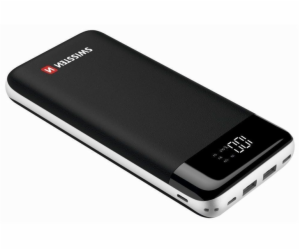 Swissten BLACK CORE SLIM POWER BANK 30000 mAh