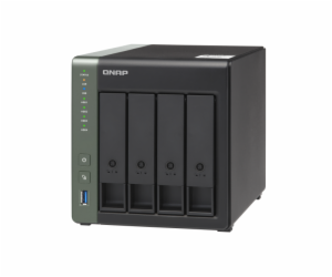 QNAP TS-431X3-4G (1,7GHz / 4GB RAM / 4x SATA / 1x GbE / 2...