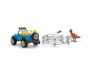 Schleich 41464 terénní vůz s výběhem pro dinosaura