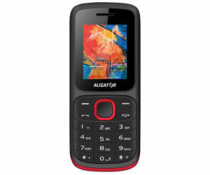 ALIGATOR D210 Dual sim černo-červený