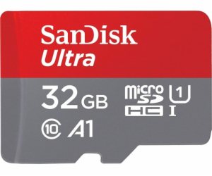 SanDisk Ultra microSDHC 32GB 120MB/s + adaptér