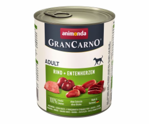 Animonda GRANCARNO Adult - hovězí, kachní srdce 800g