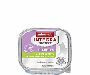 Animonda Integra Protect Diabetes s krůtími srdci, 100g