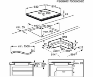 AEG IKE 64441IB vestavná Indukční varná deska 