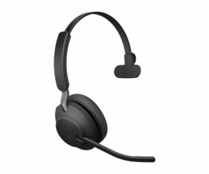 Jabra Evolve2 65, Mono, USB-A, Bluetooth, Microsoft certi...