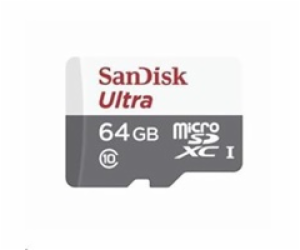 Sandisk MicroSDXC karta 64GB Ultra (80MB/s, Class 10 UHS-...