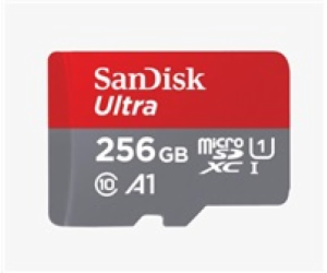 SanDisk MicroSDXC karta 256GB Ultra (100MB/s, Class 10, A...