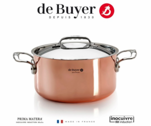 De Buyer Prima Matera Saucepot copper/steel 24 cm induction