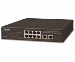 Planet FSD-1008HP Planet FSD-1008HP PoE switch 10x 100Mb,...