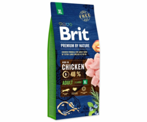 Brit Premium by Nature Adult XL 15kg granule pro psy