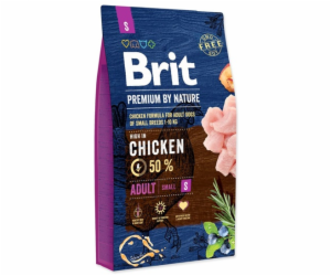 Brit Premium by Nature Adult S 8kg granule pro psy