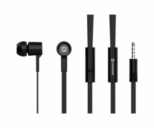 Swissten Sluchátka Earbuds Rainbow Ys-D2 Černé