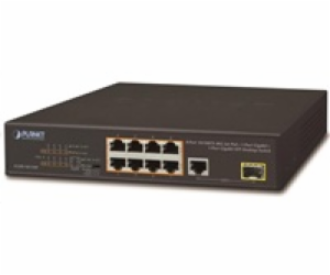 Planet FGSD-1011HP Planet FGSD-1011HP PoE switch, 8x 10/1...