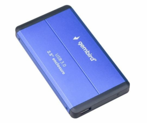 Gembird Enclosure 2.5 USB 3.0 blue externí kryt na HDD