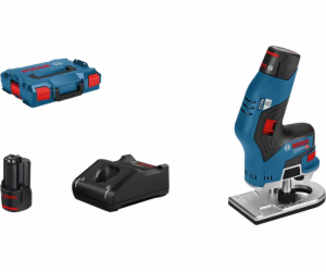 Bosch Professional GKF 12V-8, 2x3,0 Ah ohraňovací frézka