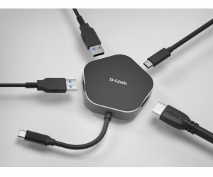 D-Link 4v1 USB-C Station / Replicator (DUB-M420)