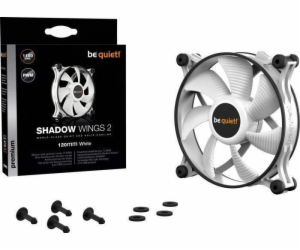 být zticha! Skříňový ventilátor Shadow Wings 2 PWM White ...