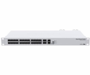 Router Mikrotik CRS326-24S+2Q+RM ROS L5, 1x LAN, 24x SFP+...