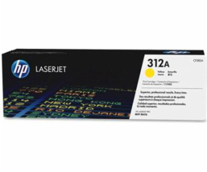 HP 312A Yellow LJ Toner Cart, CF382A (2,700 pages)