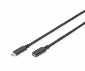 Digitus Prodlužovací kabel USB C na C samec/samice 2m, 3A...