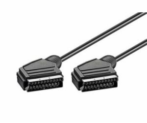 Kabel propojovací scart(M) - scart(M), 5m