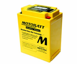 Baterie Motobatt MBTX14AU 16,5Ah, 12V, 4 vývody 