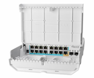 Switch Mikrotik netPower 15FR CRS318-1Fi-15Fr-2S-OUT 16x ...